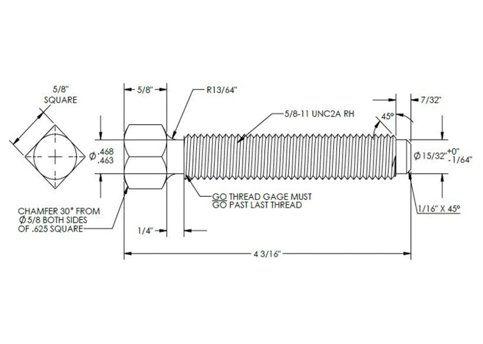 Square Head Screw Winger Ltd